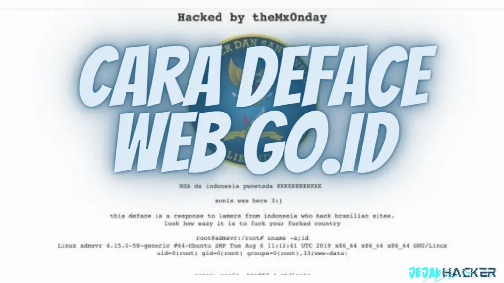 Cara Deface Web go.id