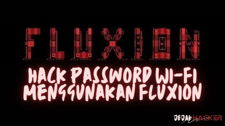 Hack Password Wi-Fi Menggunakan Fluxion Kali Linux